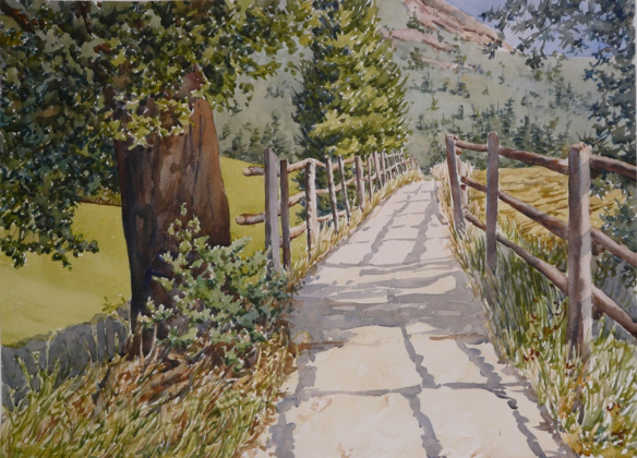 Sentiero - cm 55 x 75