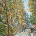 Strada in autunno (Valtellina) - cm 75 x 55