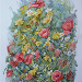 Papaveri e fiori gialli - cm 70 x 50