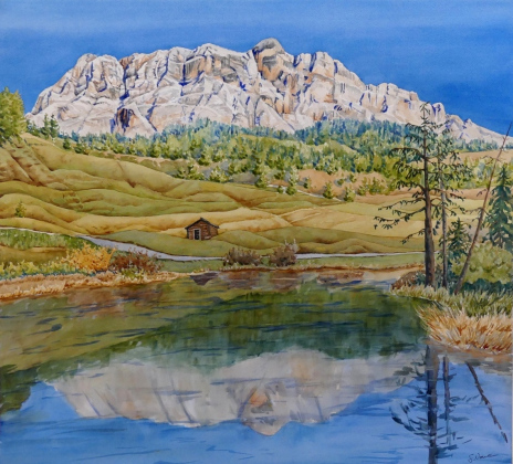 Sasso della Croce - cm. 74 x 81