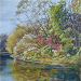 Riflessi in autunno (Naviglio Grande) - cm 75 x 55