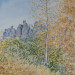 Paesaggio con Odle - cm 75 x 55